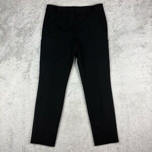 Tibi Women Trouser Pants‎ Split Back Hems Thigh Pockets Straight Leg Menswear 6